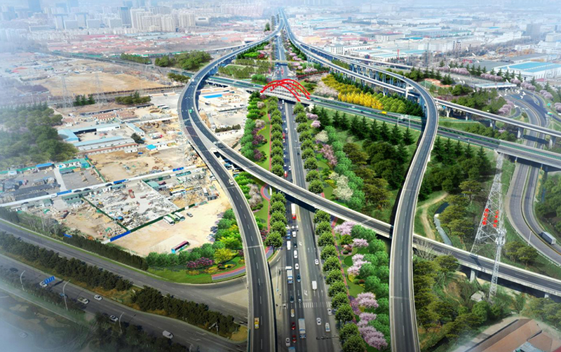 S202城管段（国学公园-龙青出口）绿化工程